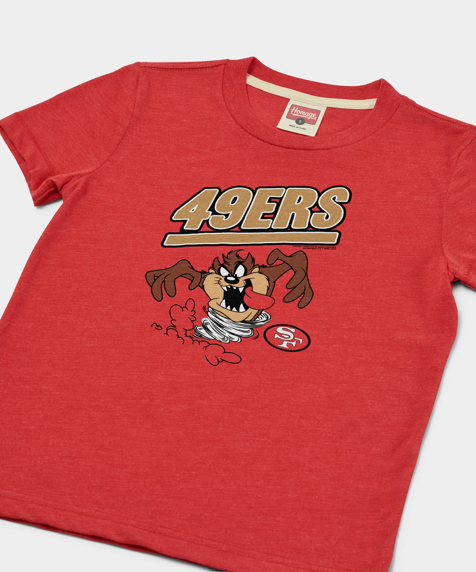 Youth Looney Tunes Taz x San Francisco 49ers - Image 2