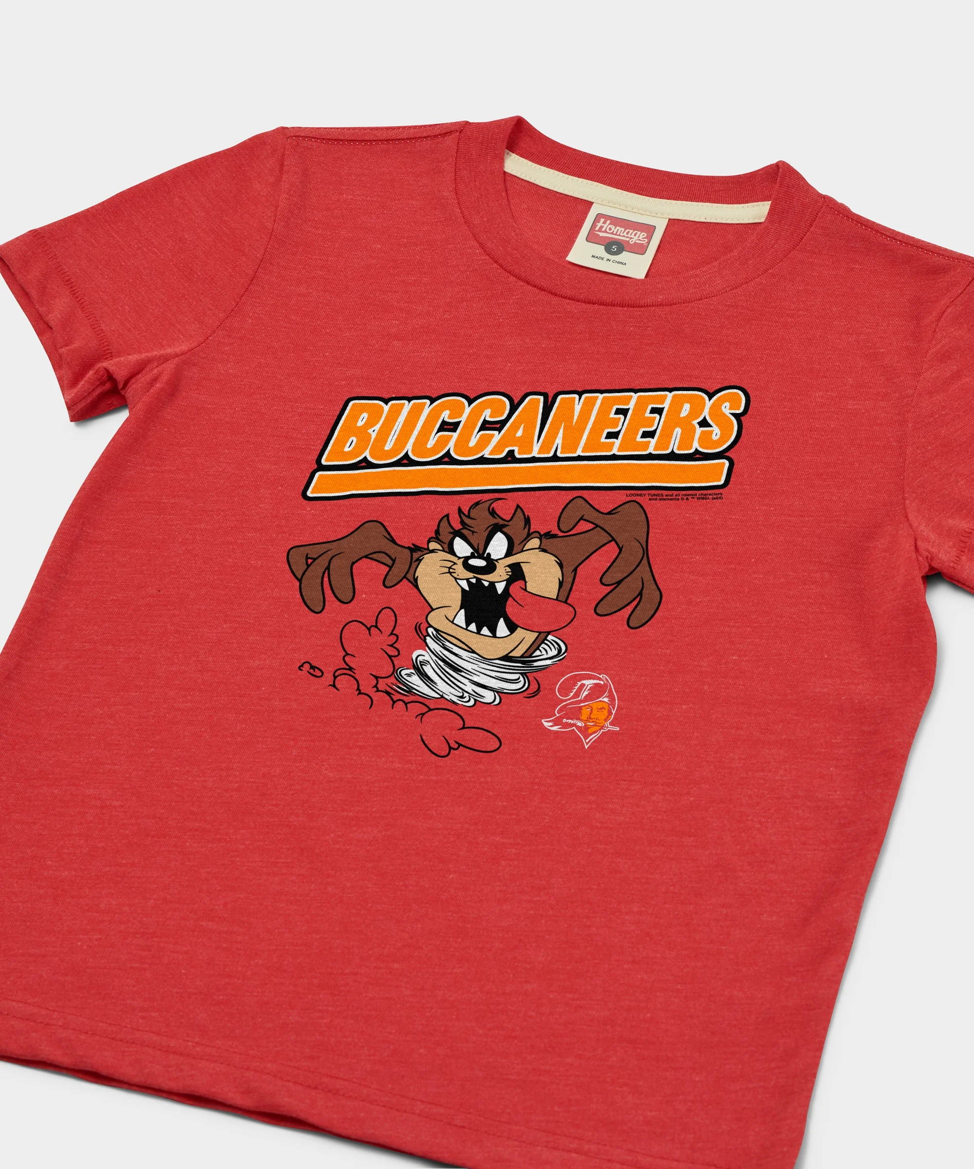 Youth Looney Tunes Taz x Tampa Bay Buccaneers - Image 2