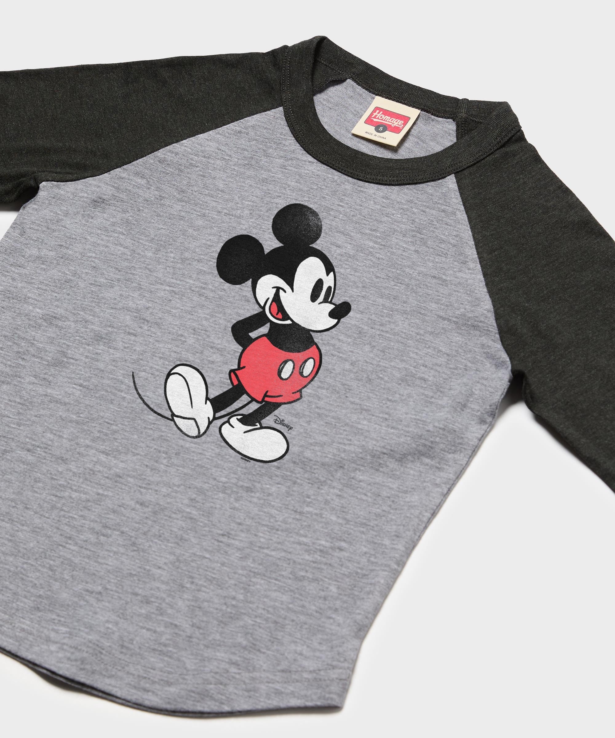 Youth Mickey Mouse Raglan - Image 2