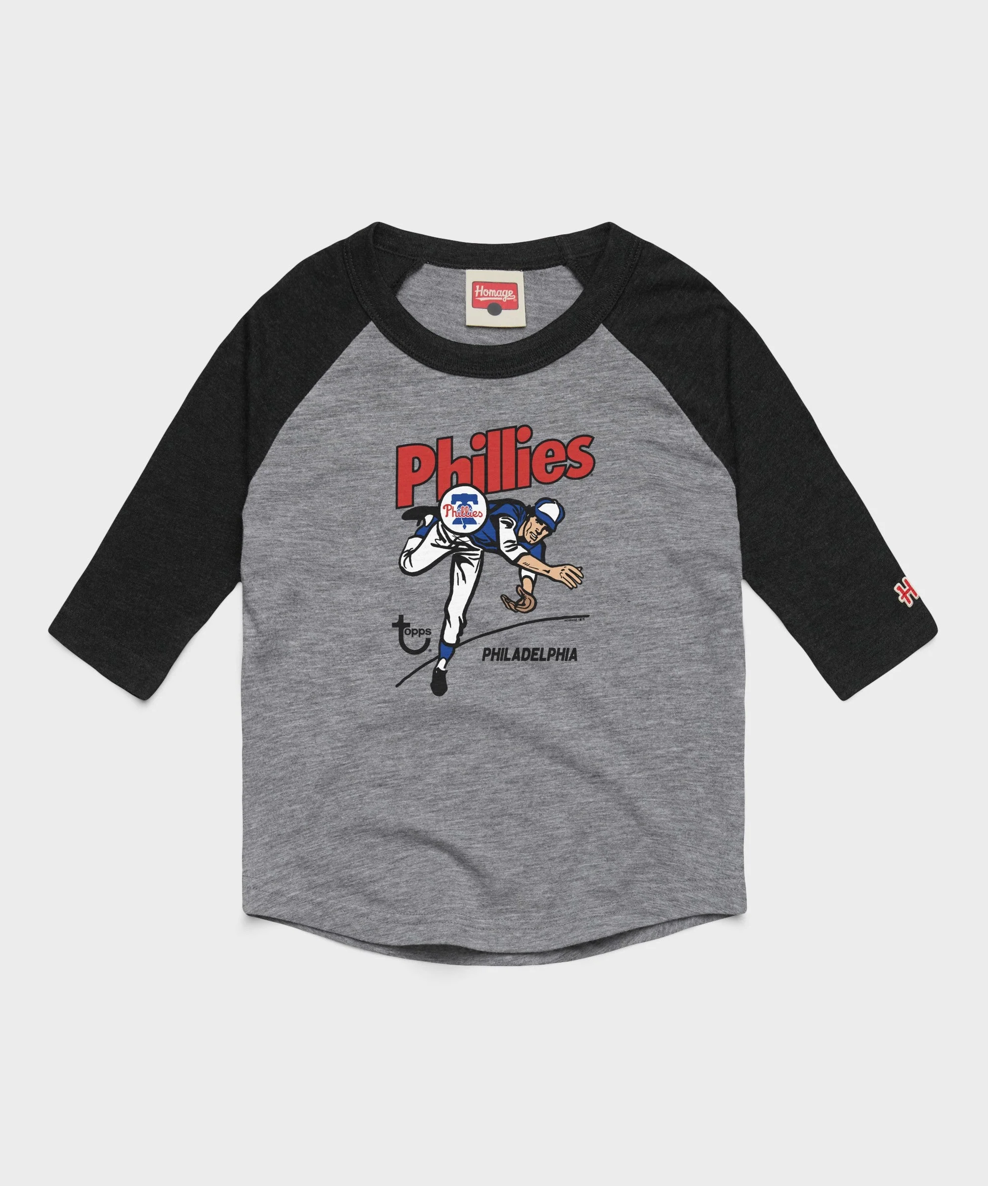 Youth MLB x Topps Philadelphia Phillies Raglan