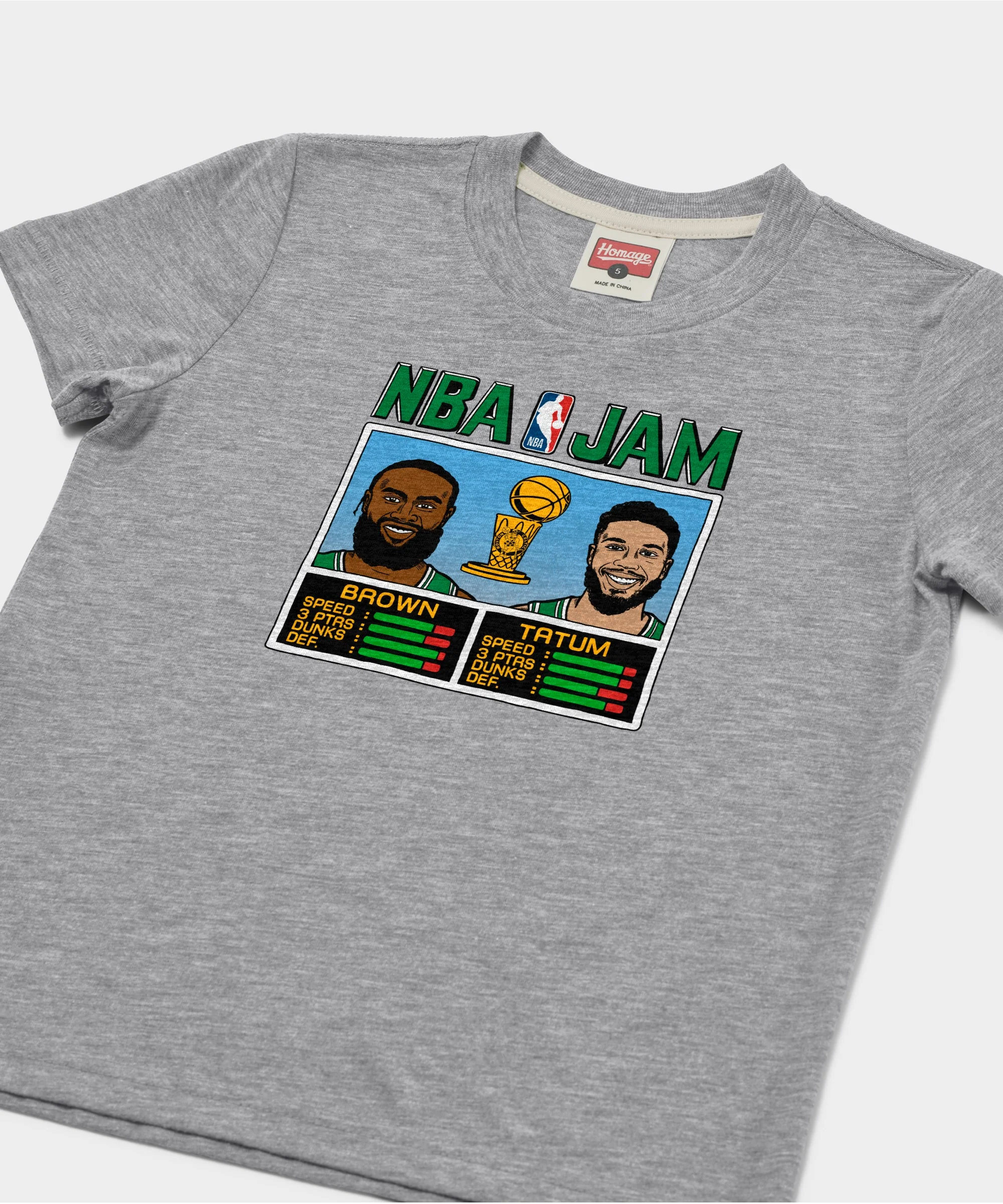 Youth NBA Jam Celtics 2024 Champs Brown And Tatum - Image 2