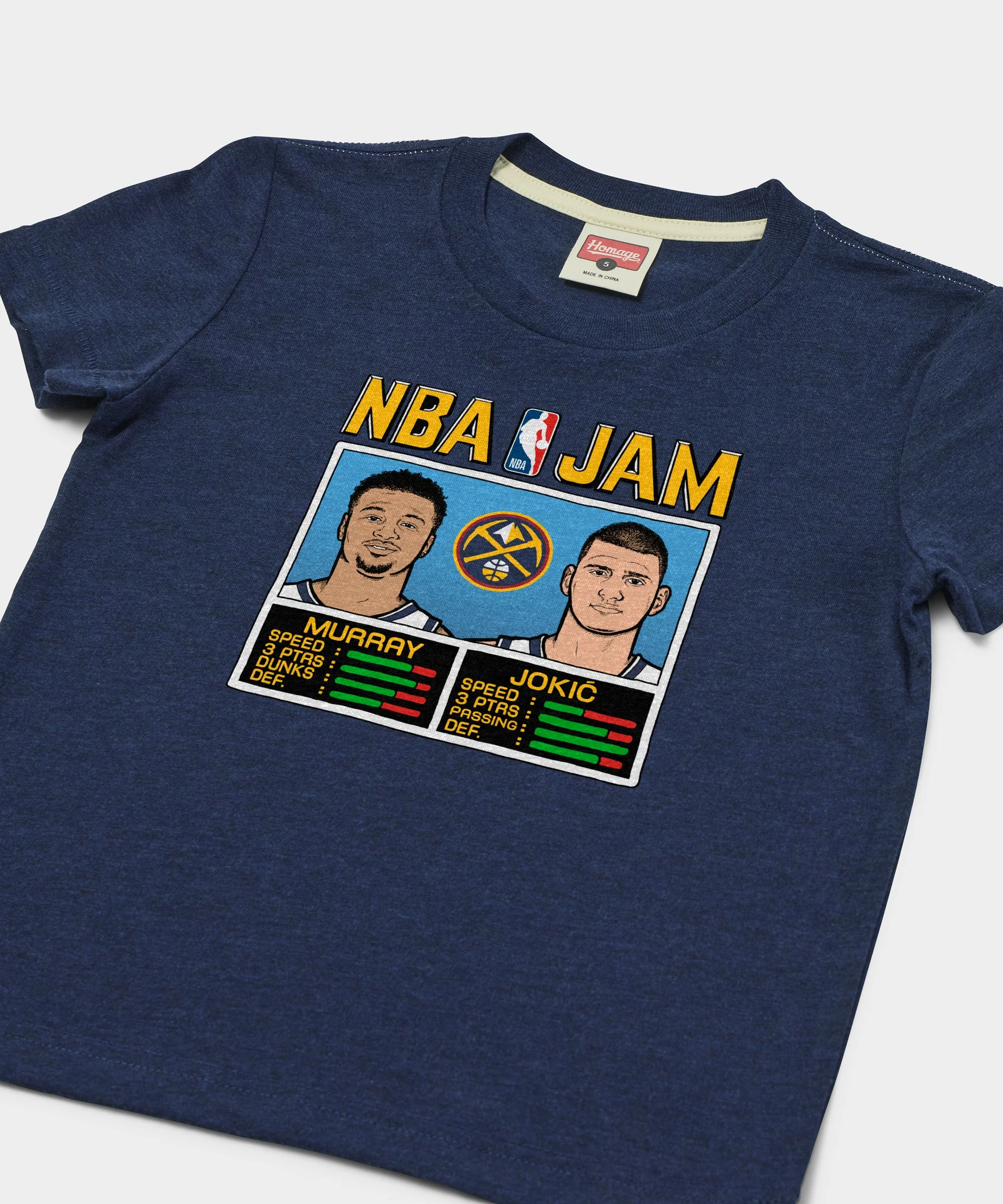 Youth NBA Jam Nuggets Murray And Jokic - Image 2