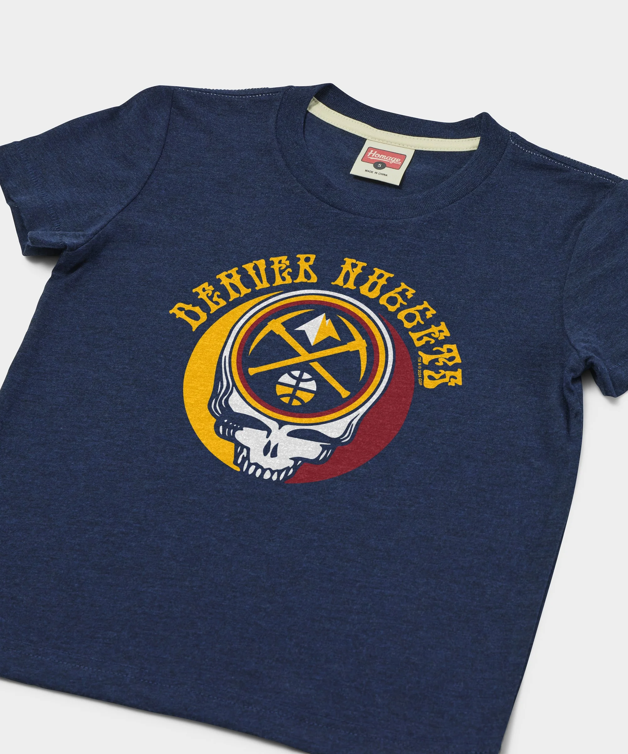 Youth NBA x Grateful Dead x Nuggets Skull - Image 2