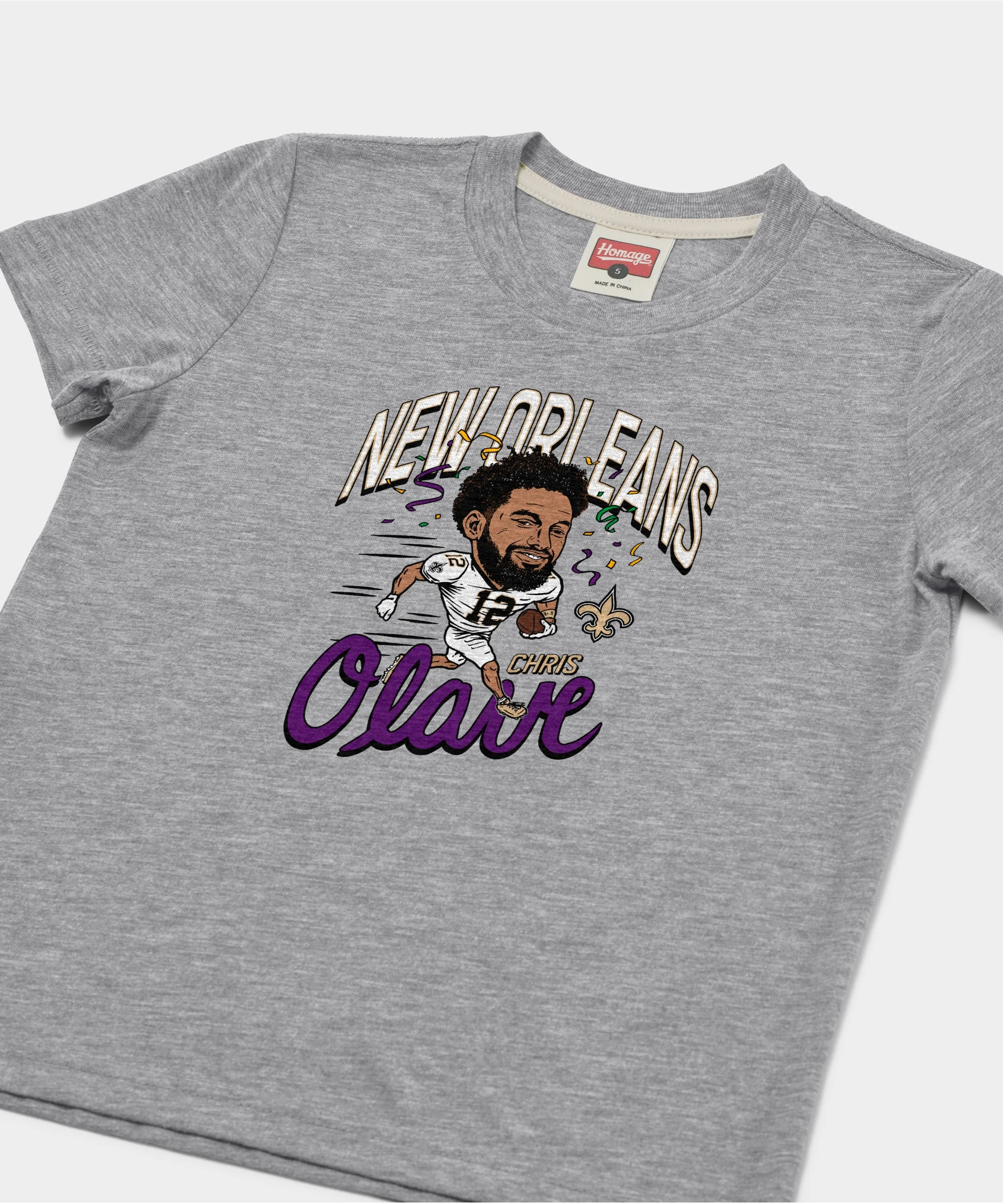 Youth New Orleans Saints Chris Olave - Image 2