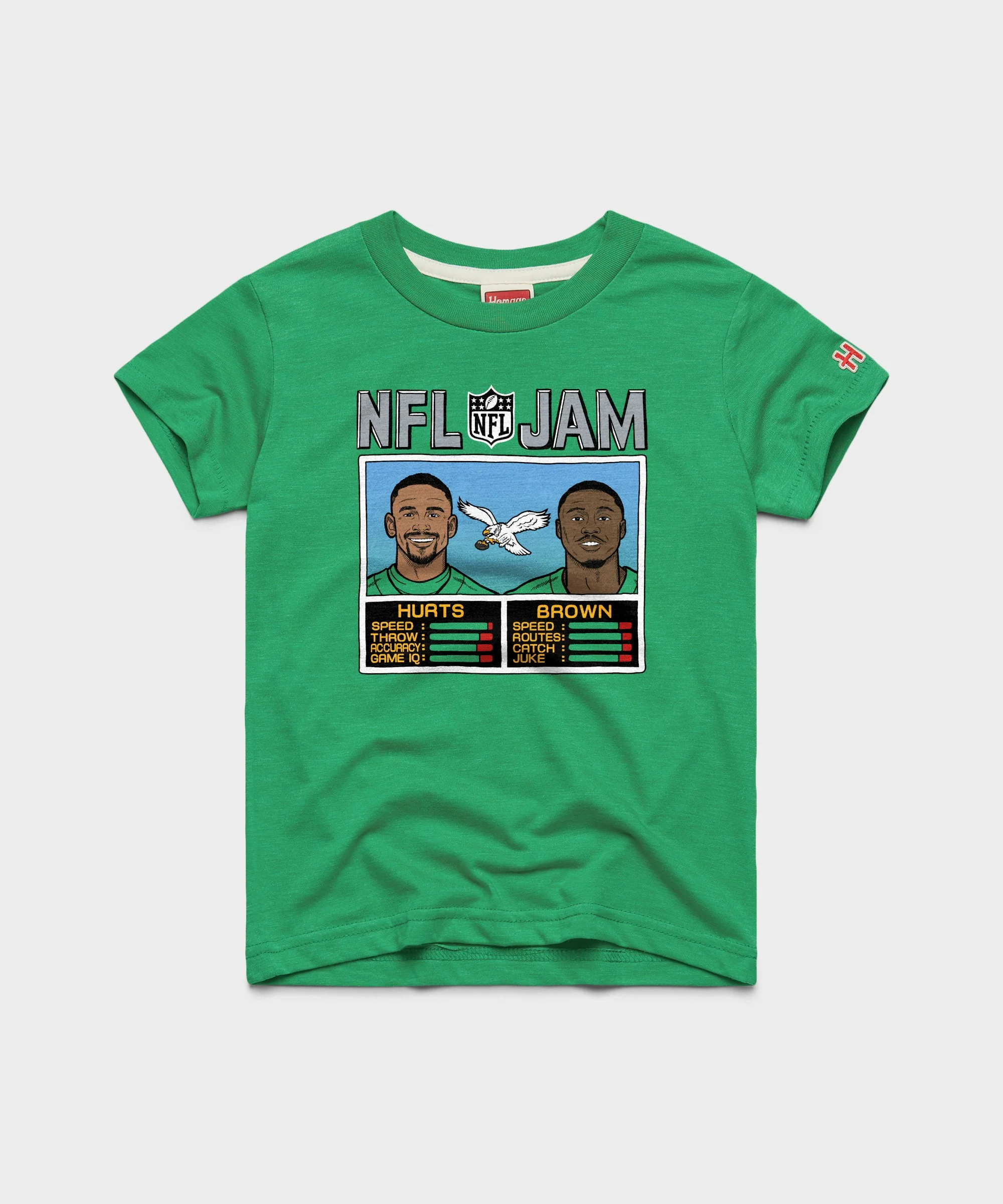 Youth NFL Jam Eagles Hurts And Brown