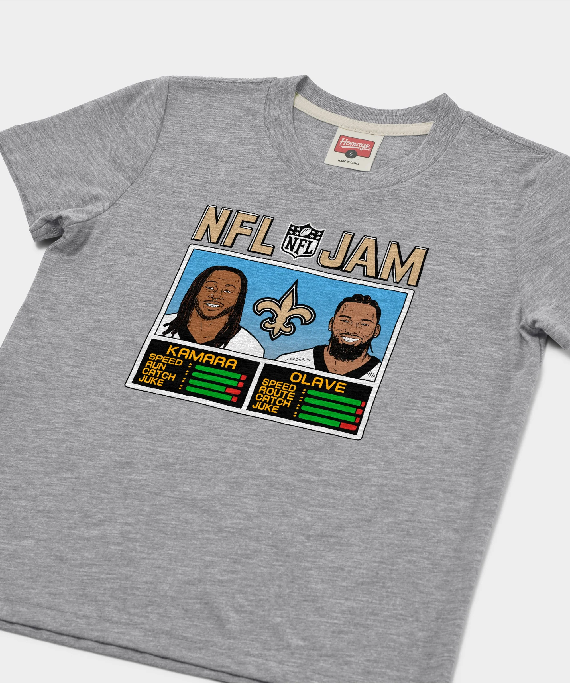 Youth NFL Jam Saints Kamara And Olave - Image 2