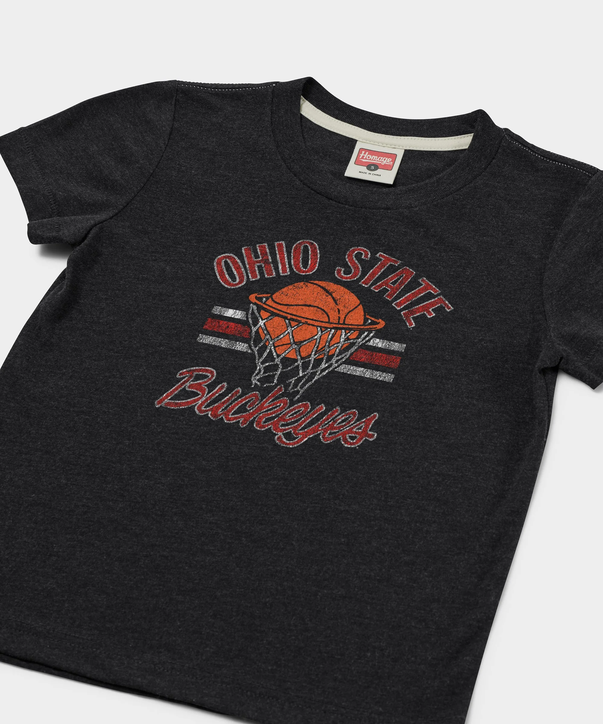 Youth Ohio State Buckeyes Basketball Stripe - Image 2
