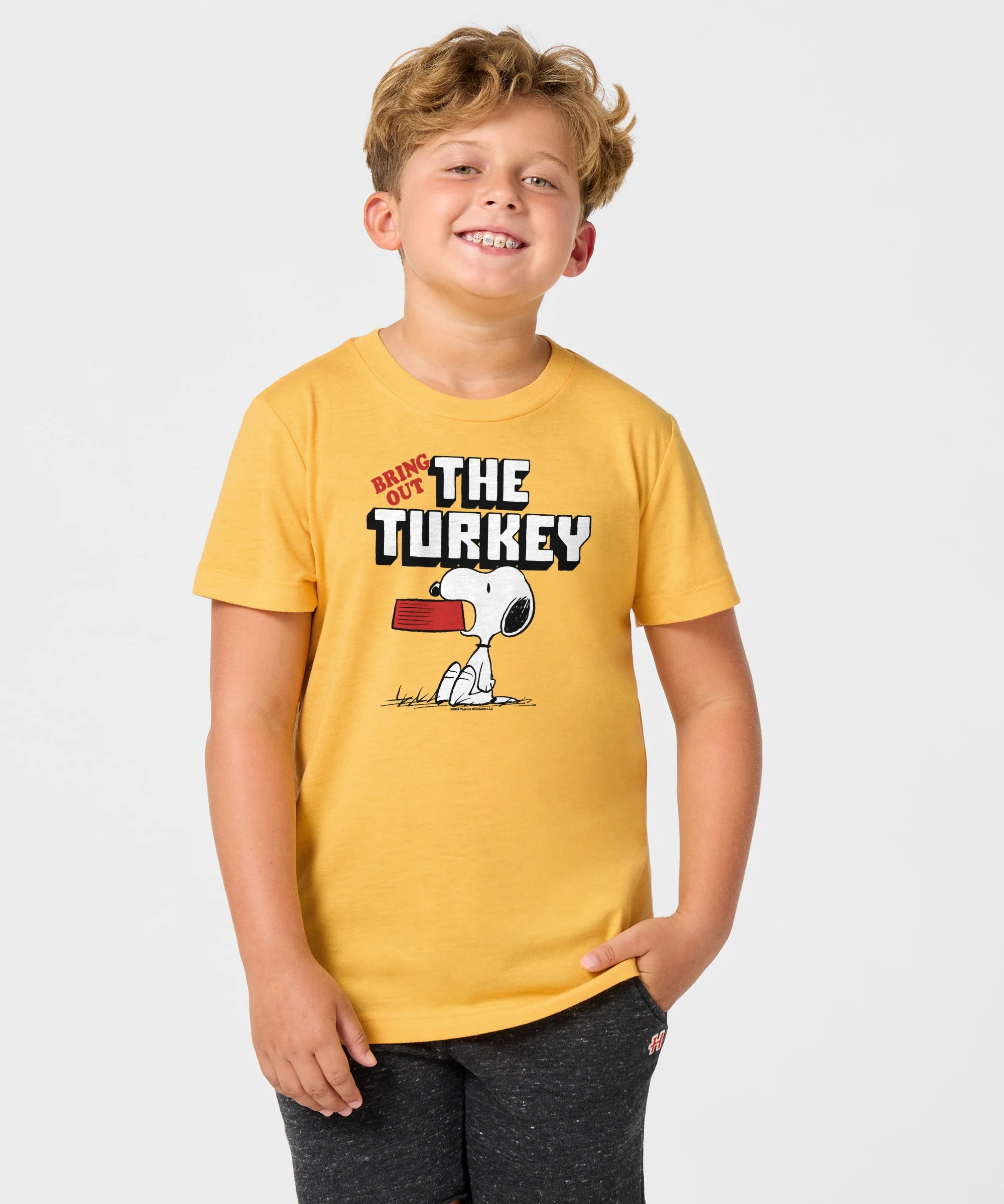 Youth Peanuts Snoopy Bring Out The Turkey - Image 3
