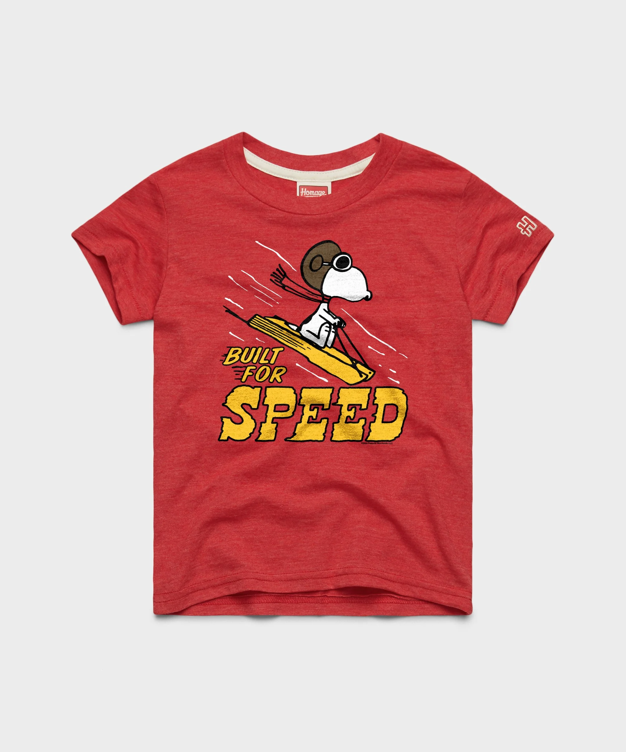 Youth Peanuts Snoopy Built For Speed