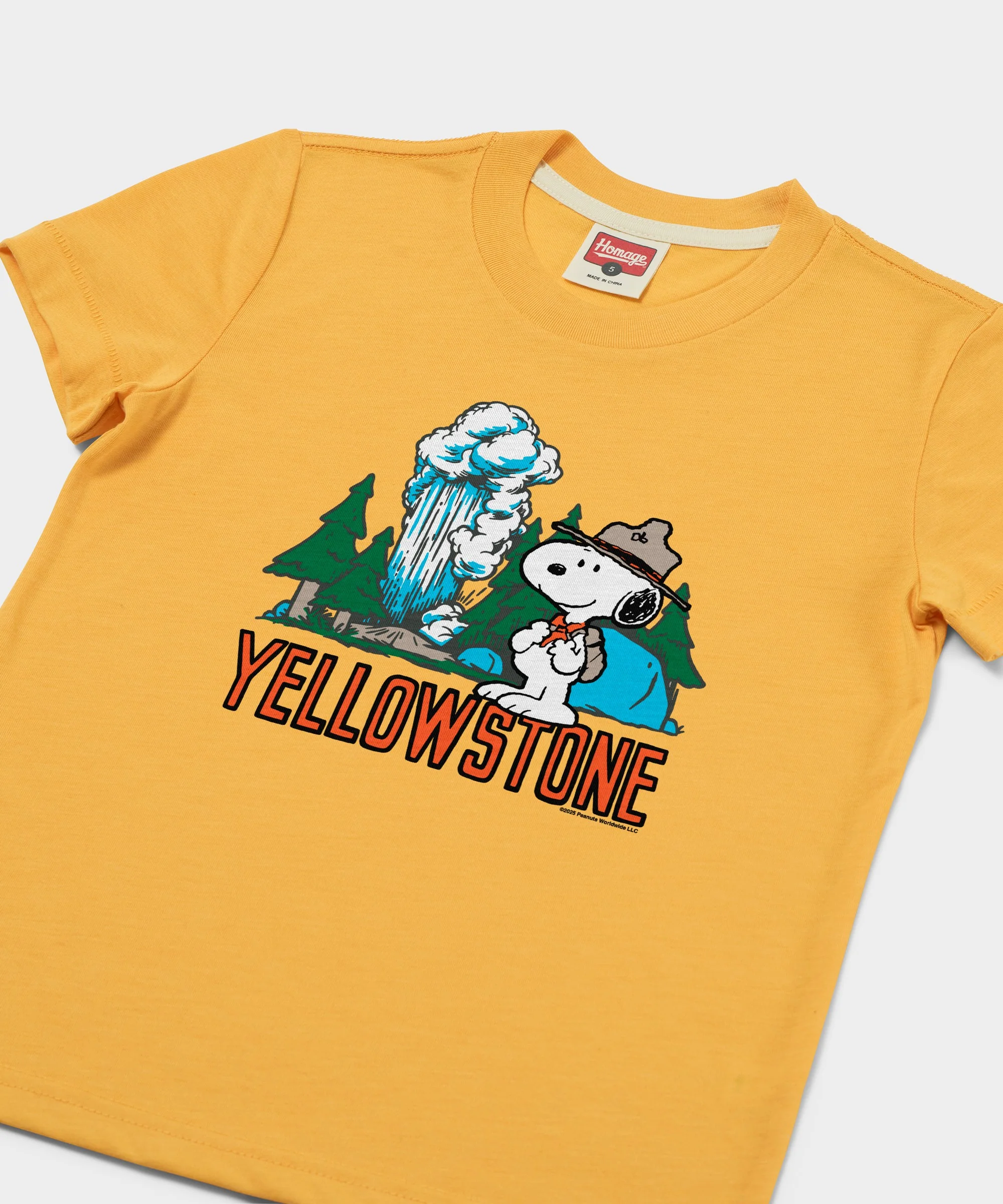 Youth Peanuts Snoopy x Yellowstone National Park - Image 2