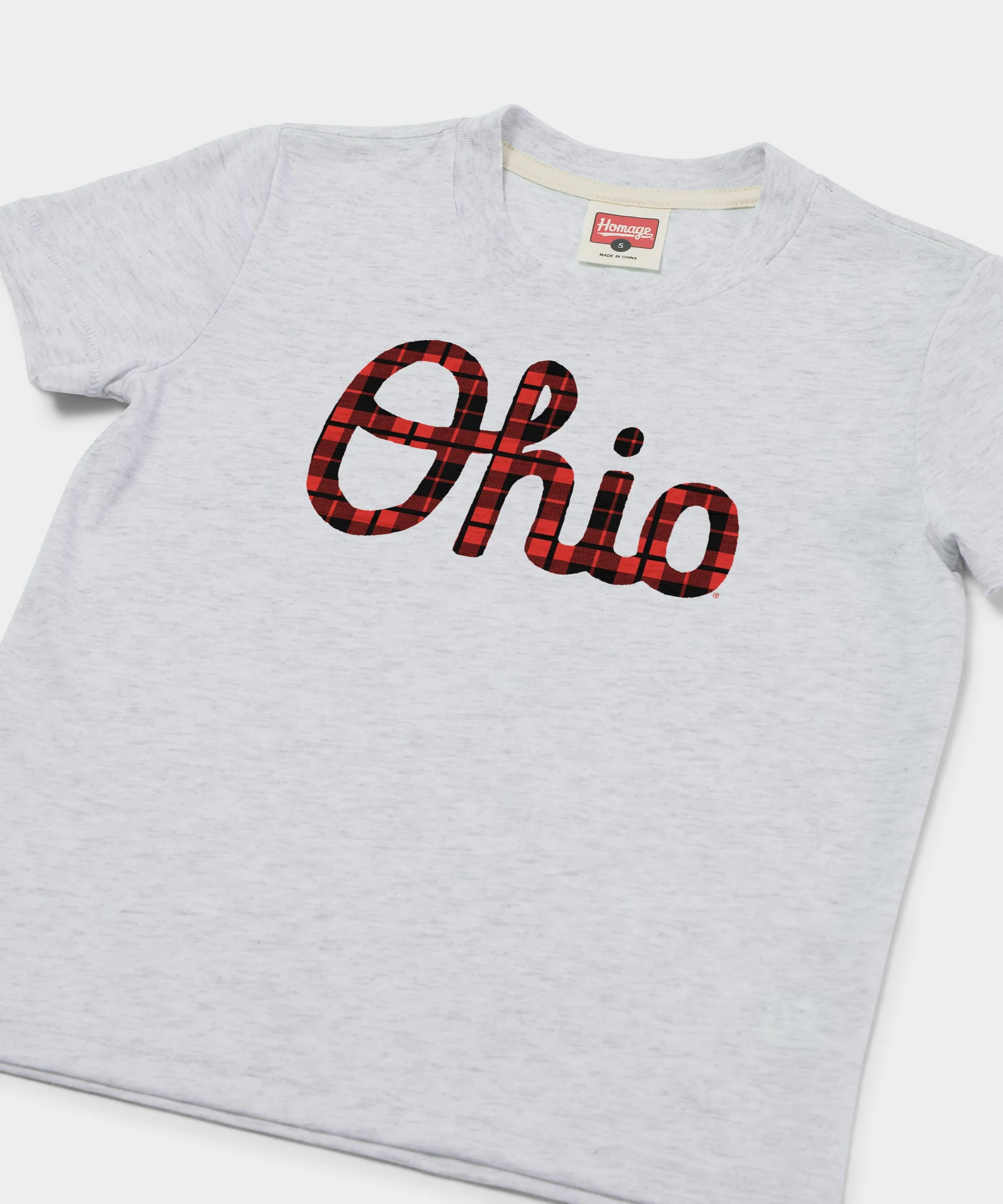 Youth Script Ohio Plaid - Image 2