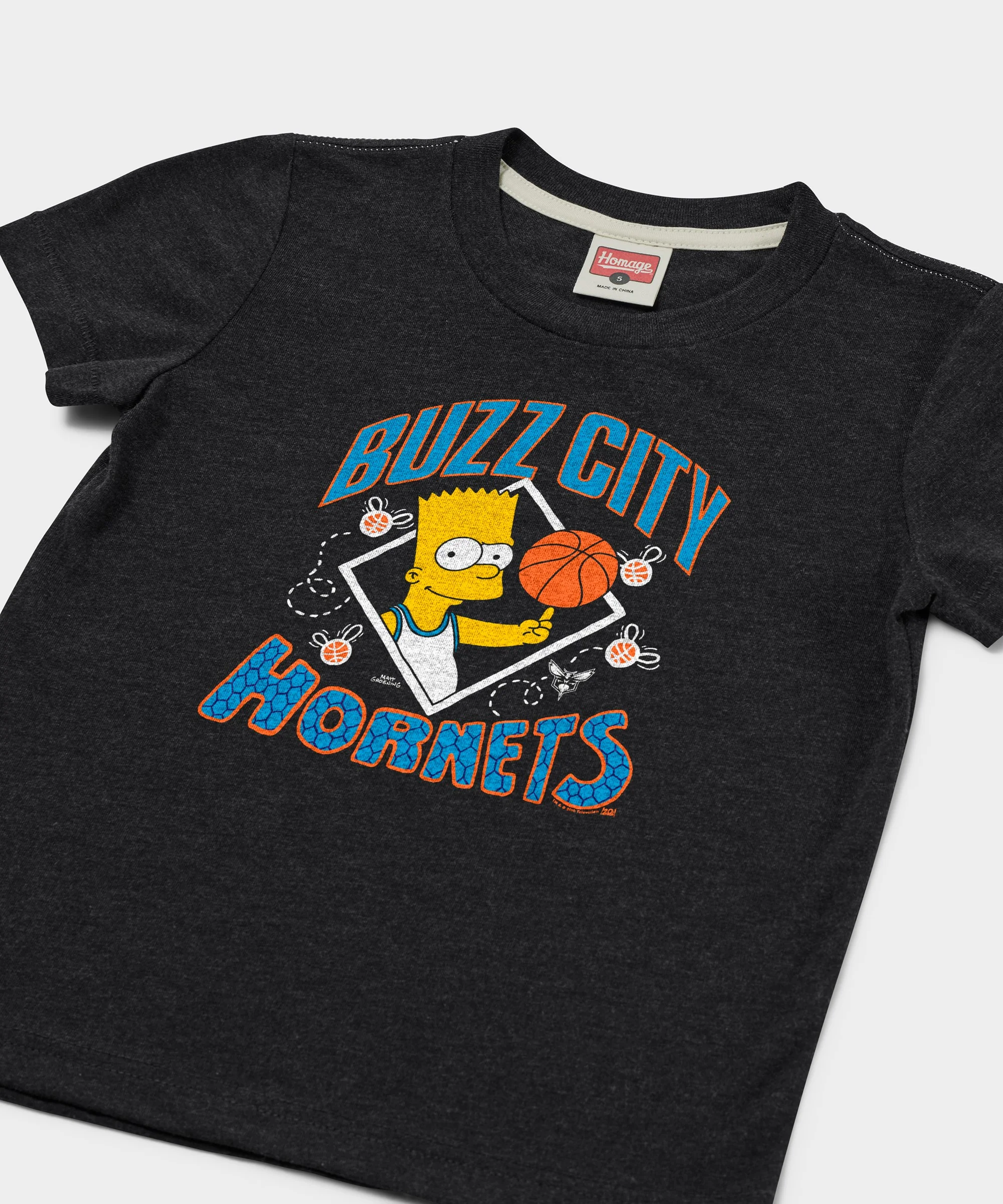 Youth The Simpsons Bart x Charlotte Hornets - Image 2