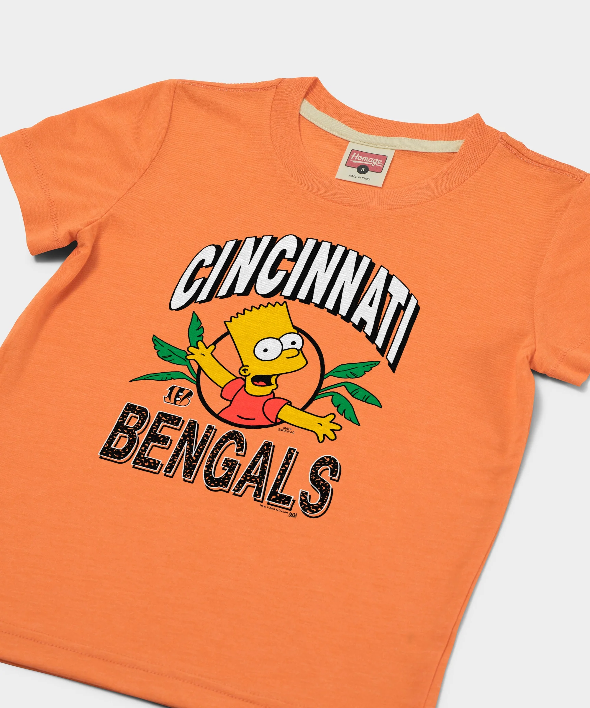 Youth The Simpsons Bart x Cincinnati Bengals Jungle - Image 2