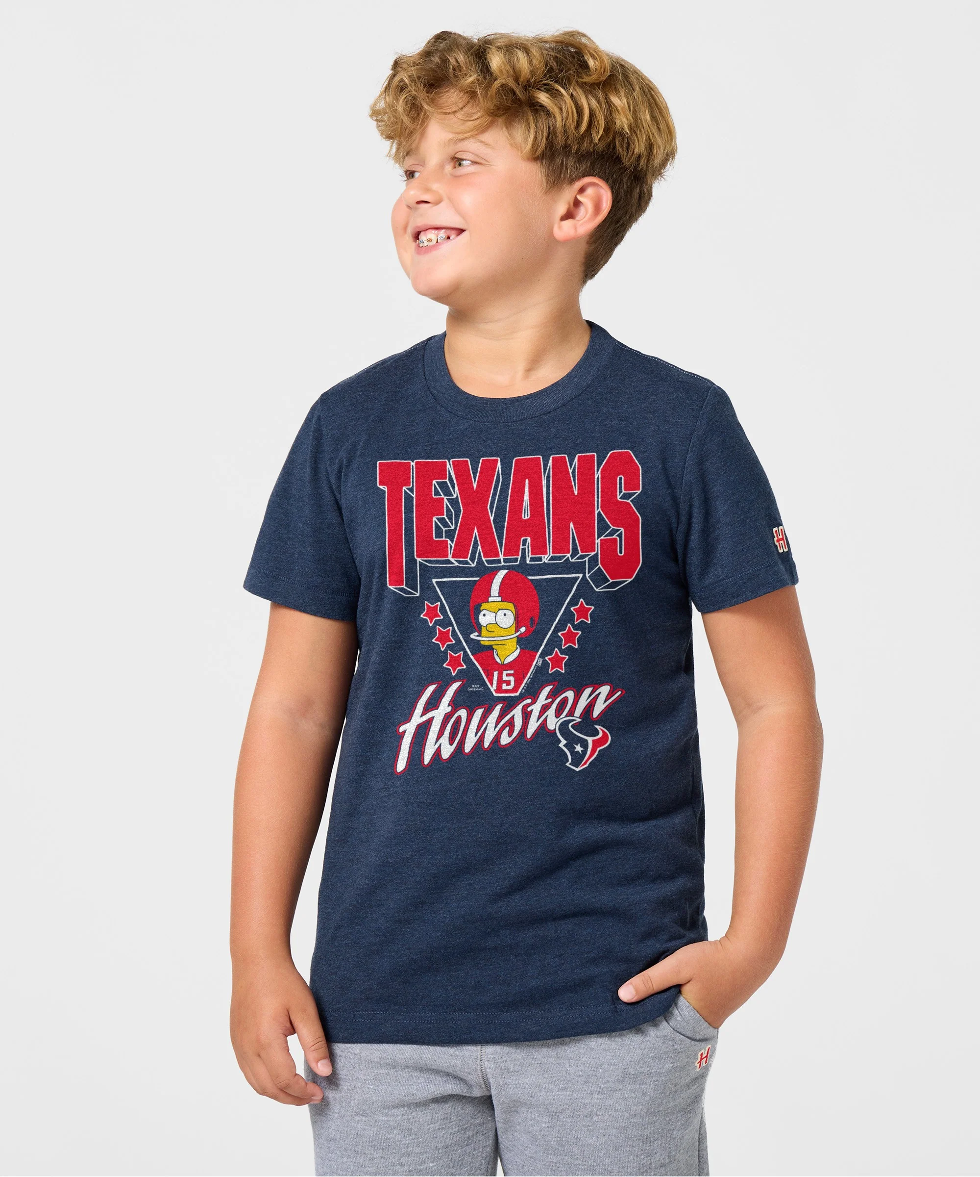 Youth The Simpsons Bart x Houston Texans - Image 3