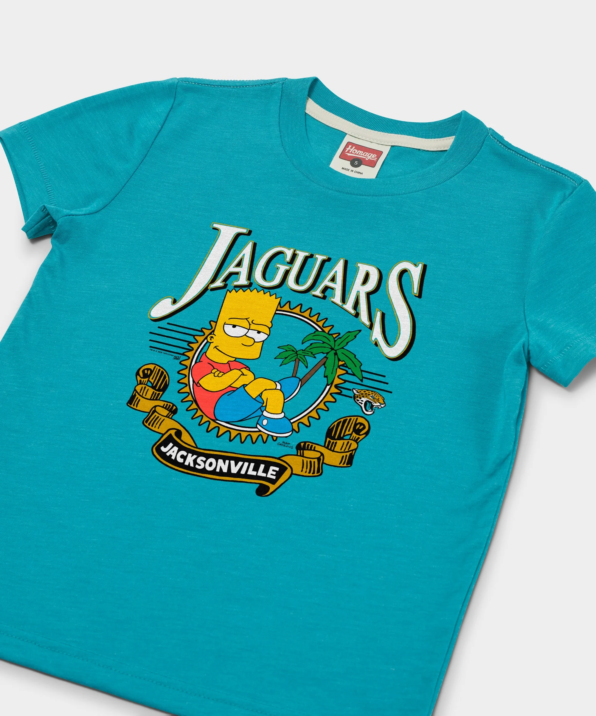 Youth The Simpsons Bart x Jacksonville Jaguars - Image 2