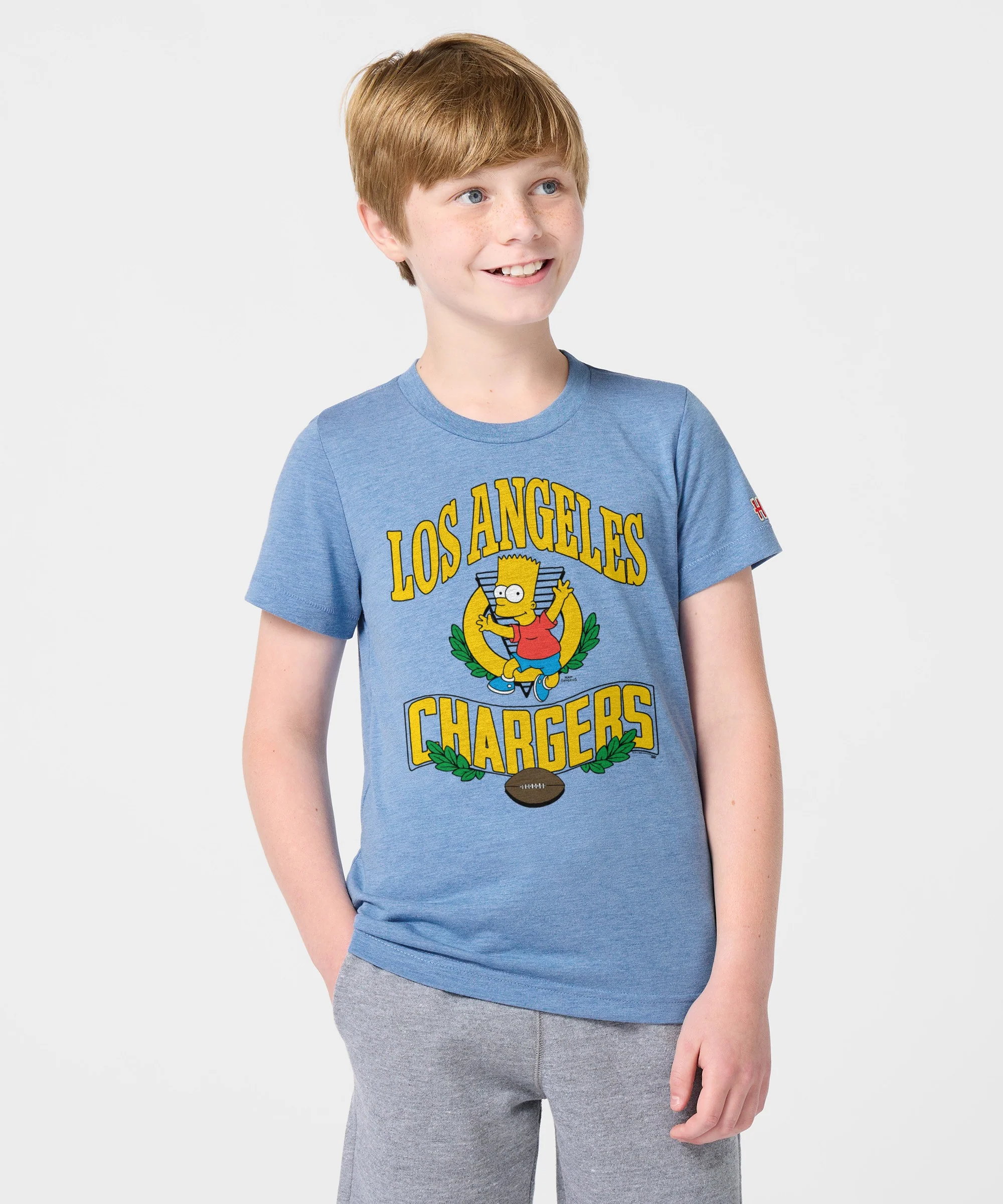 Youth The Simpsons Bart x Los Angeles Chargers - Image 3