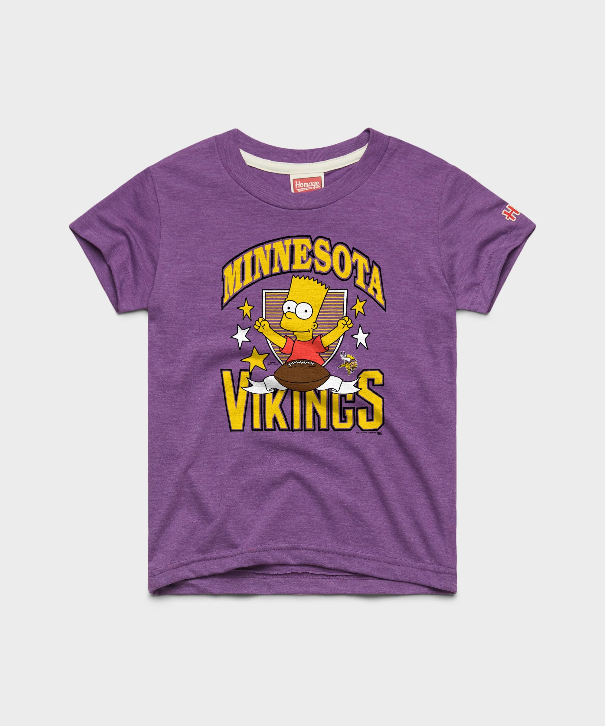 Youth The Simpsons Bart x Minnesota Vikings