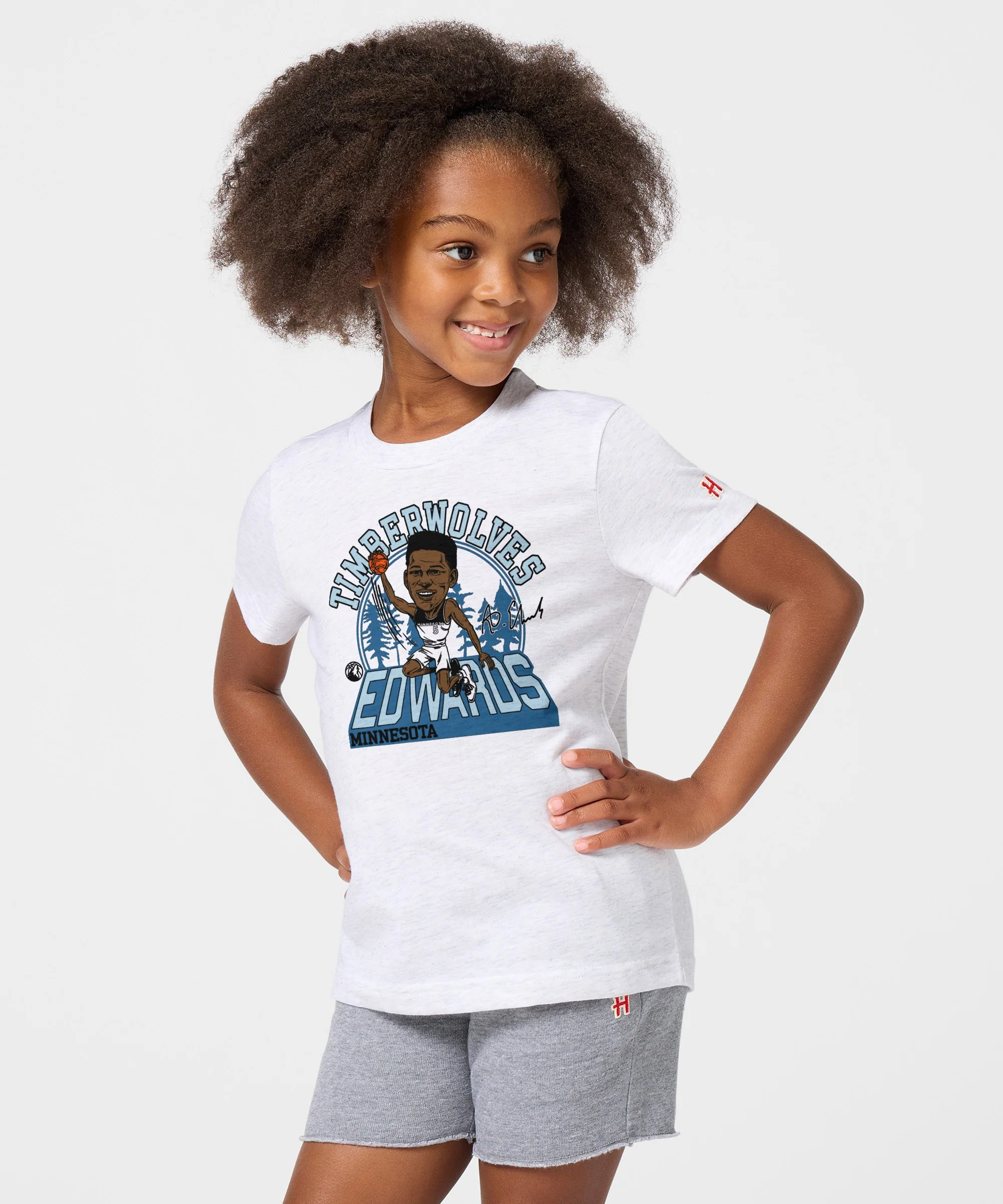 Youth Timberwolves Anthony Edwards Signature City Edition 2024 - Image 3