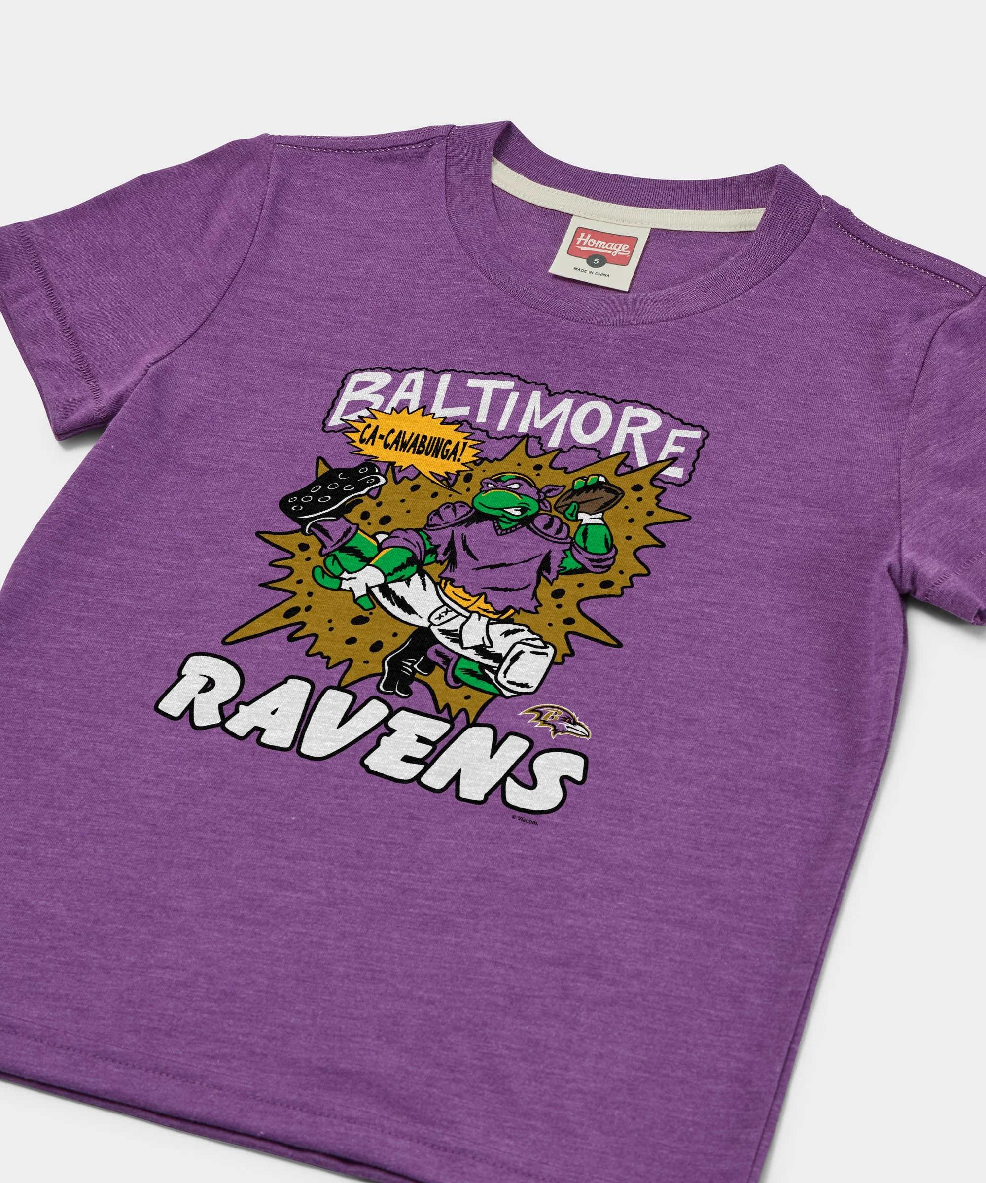 Youth TMNT Donatello x Baltimore Ravens - Image 2
