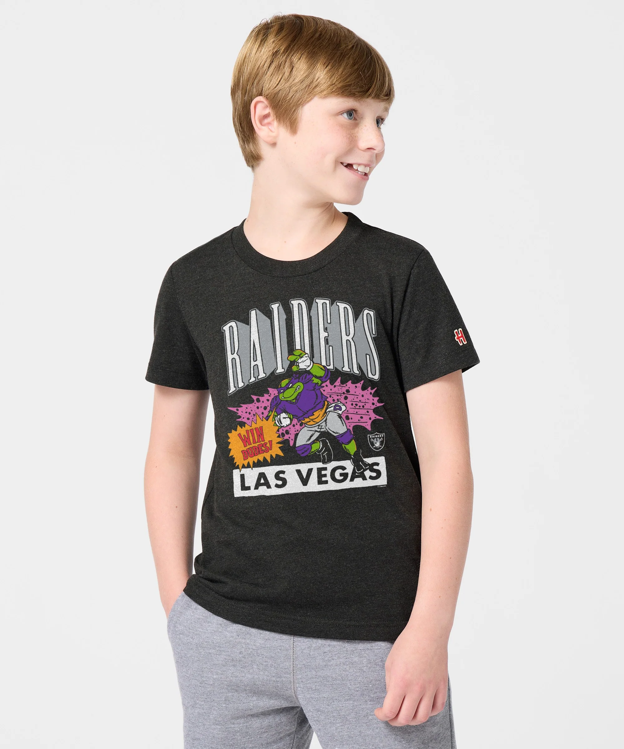 Youth TMNT Donatello x Las Vegas Raiders - Image 3