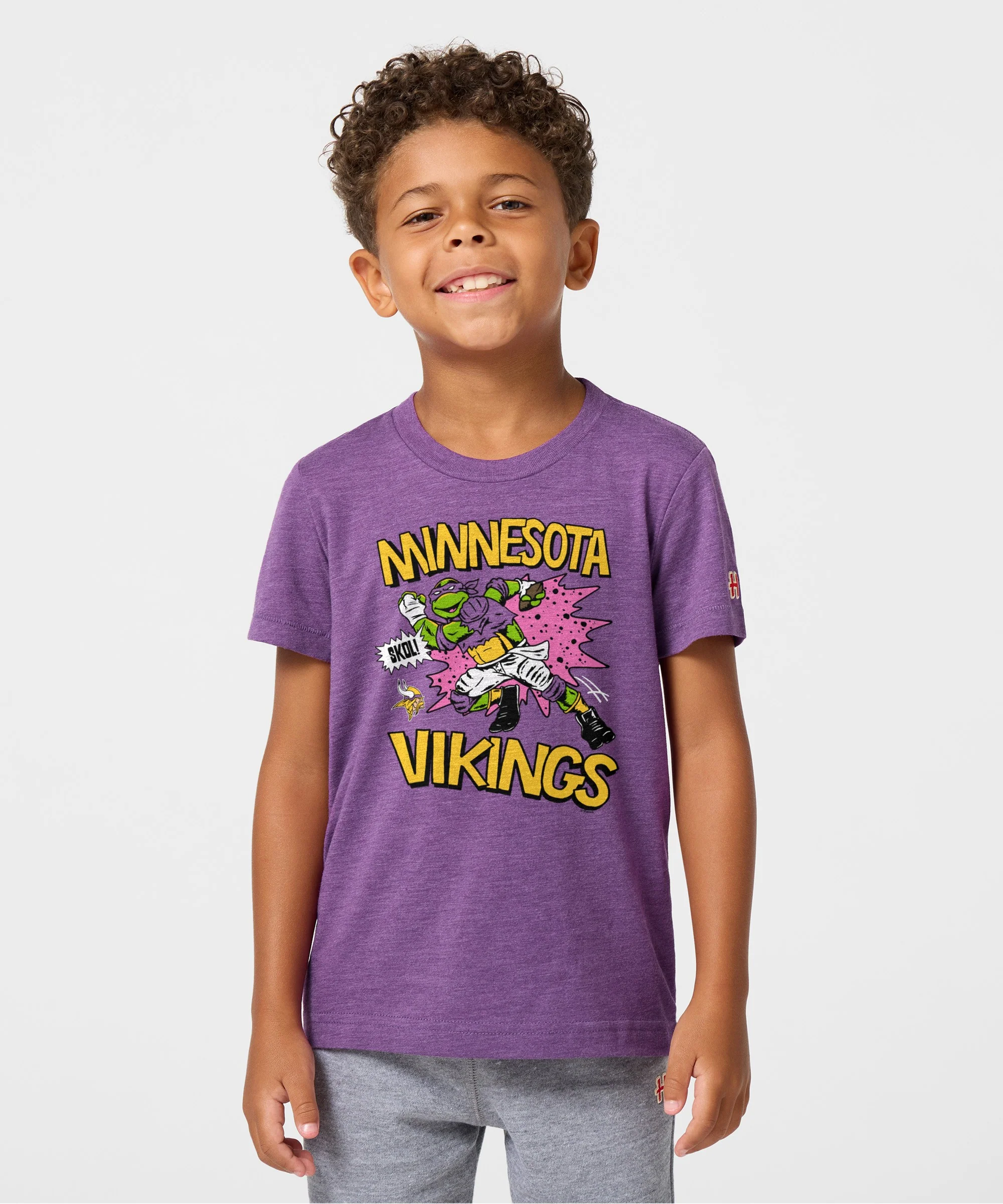 Youth TMNT Donatello x Minnesota Vikings - Image 3