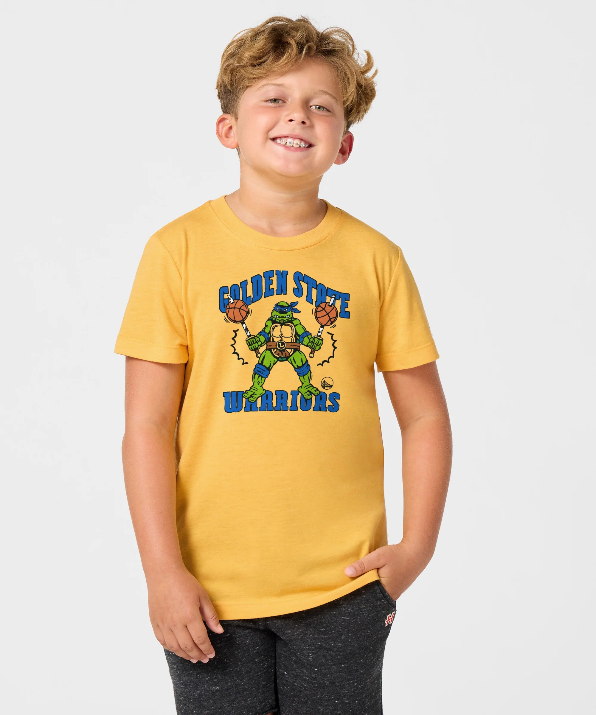 Youth TMNT Leonardo x Golden State Warriors - Image 3