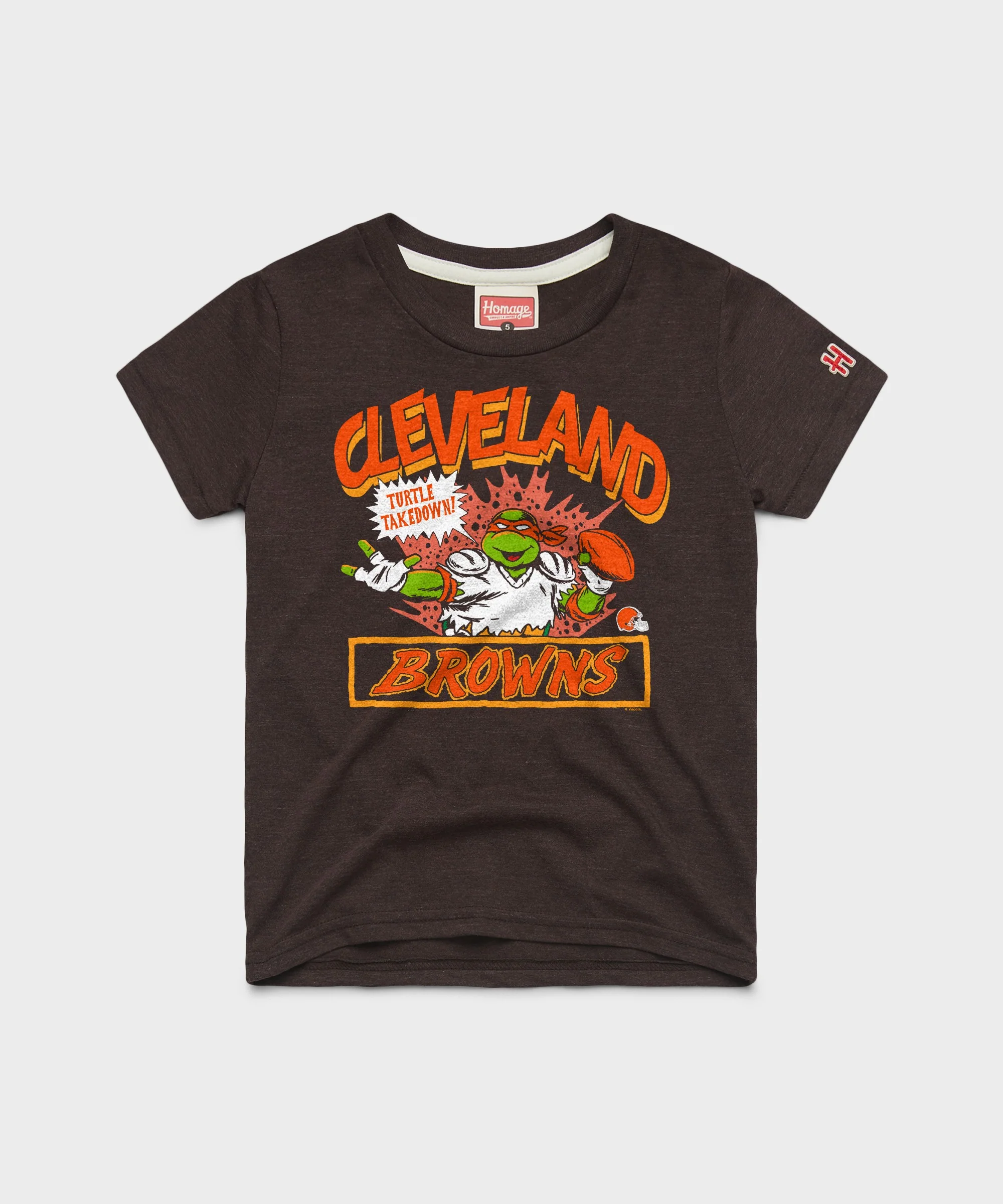 Youth TMNT Michelangelo x Cleveland Browns