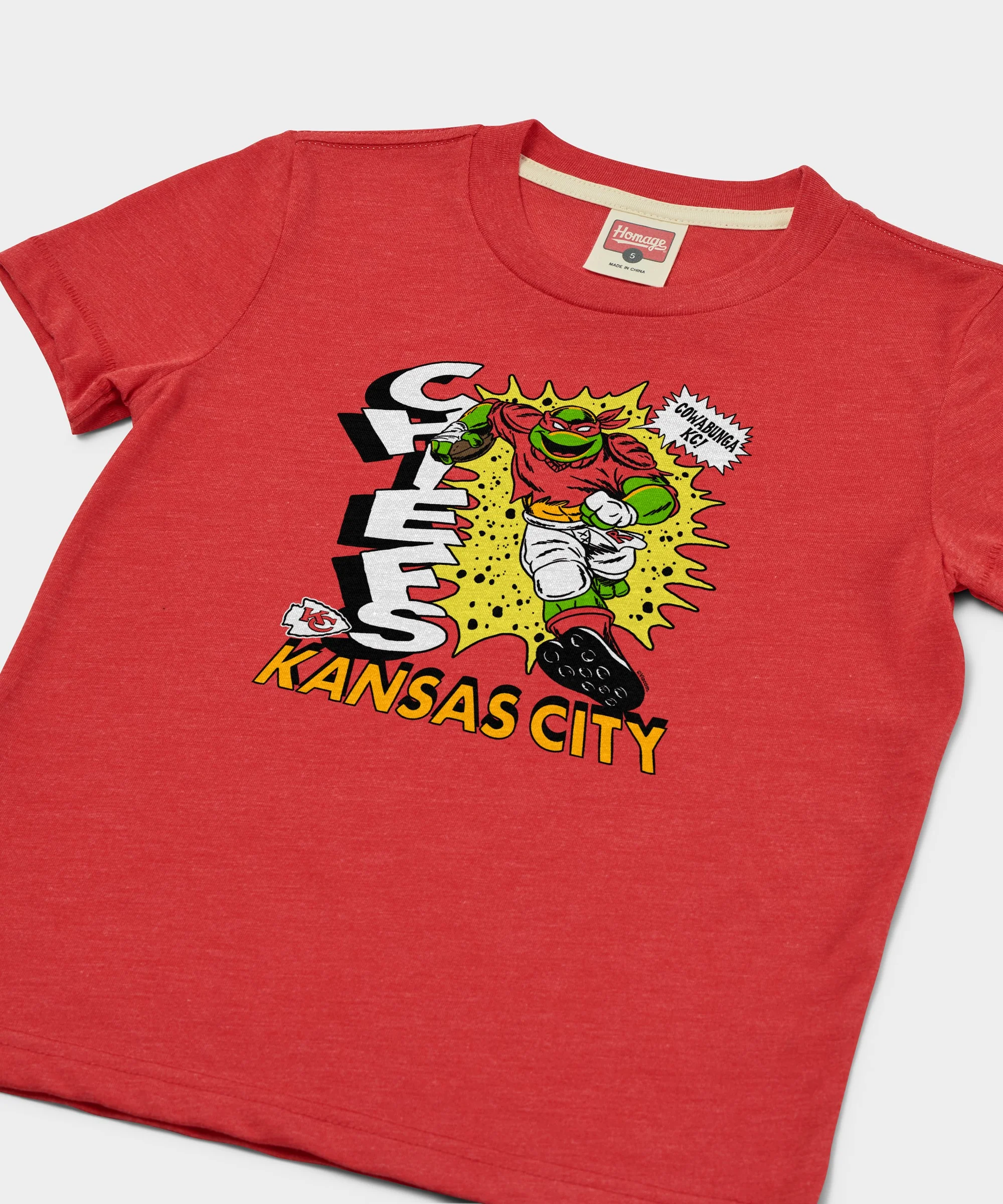Youth TMNT Raphael x Kansas City Chiefs - Image 2