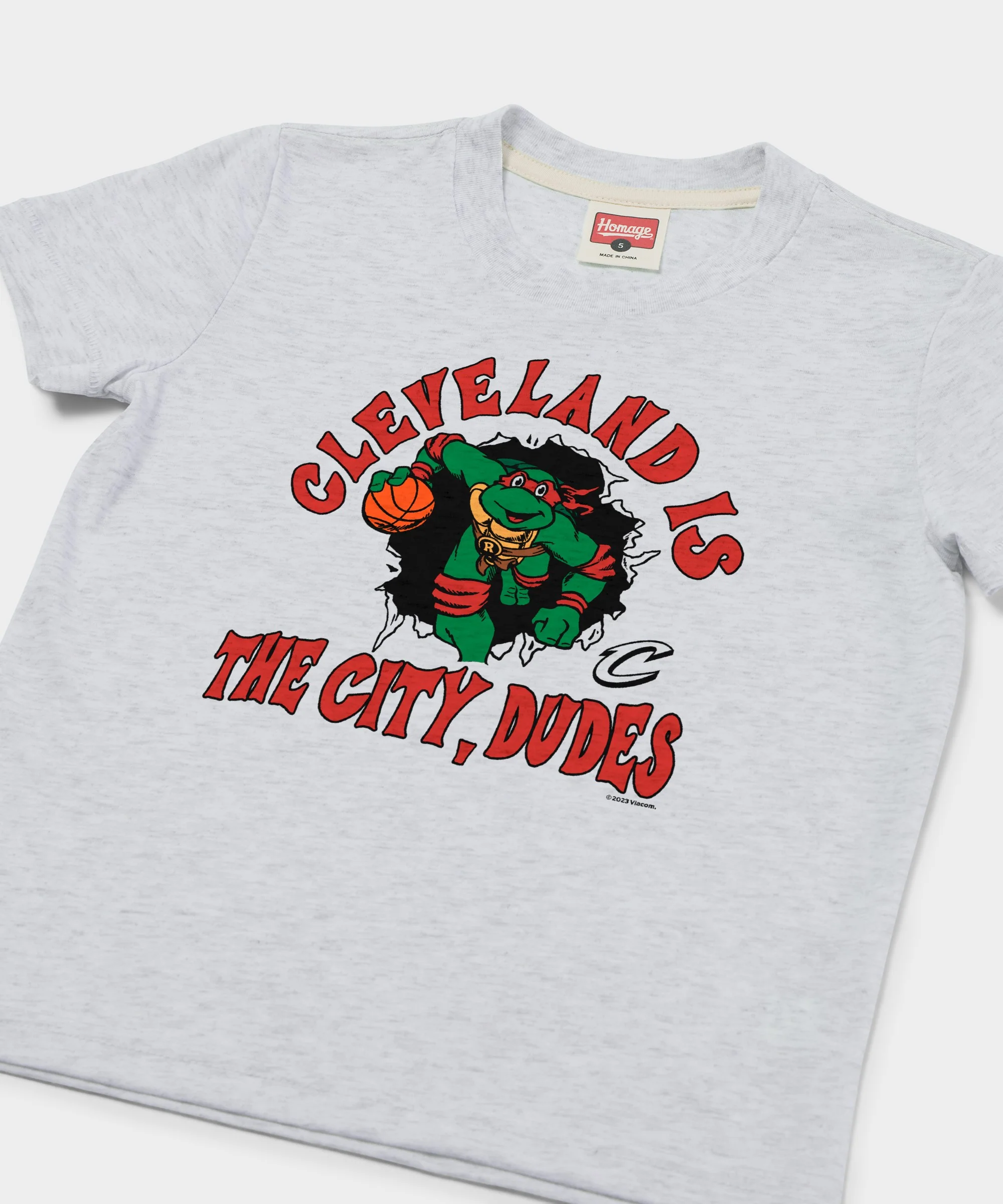 Youth TMNT x Cavs Cleveland Is The City Dudes - Image 2