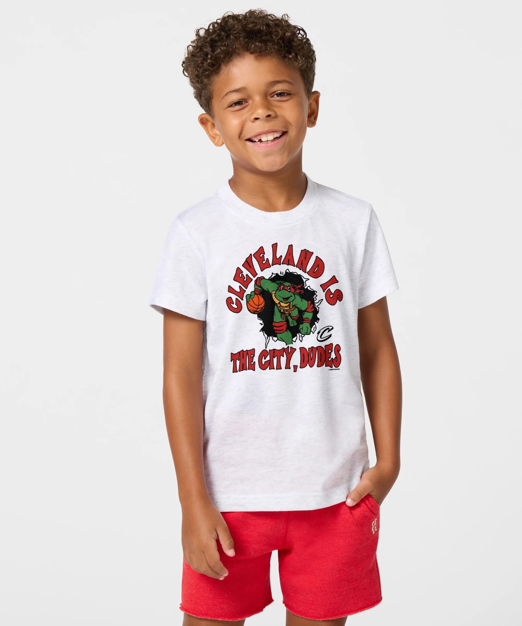 Youth TMNT x Cavs Cleveland Is The City Dudes - Image 3