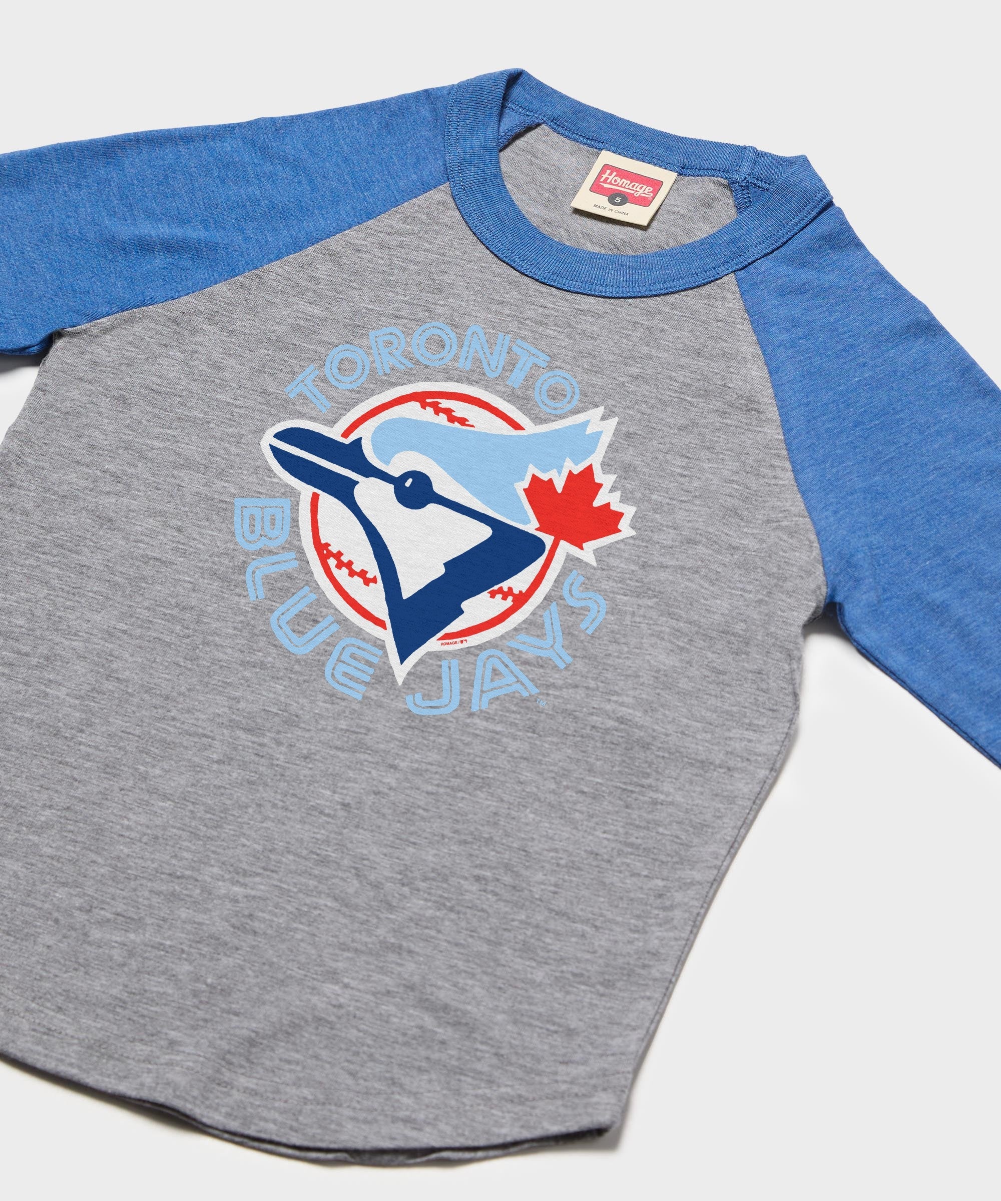 Youth Toronto Blue Jays '77 Raglan - Image 2